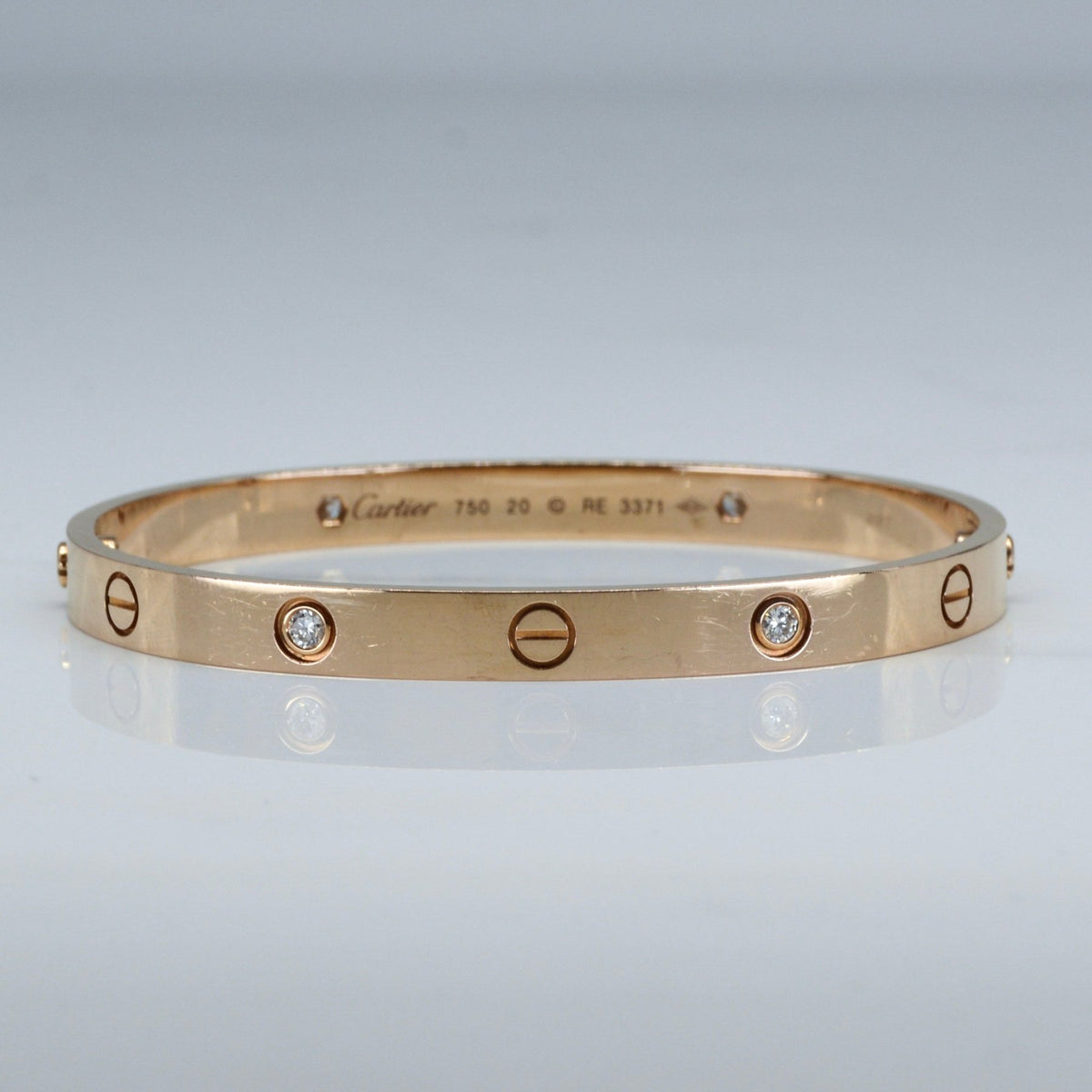 Cartier' Love Bracelet, Diamonds 7