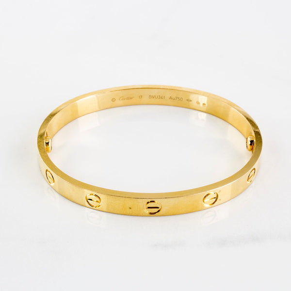 'Cartier' Love Bracelet