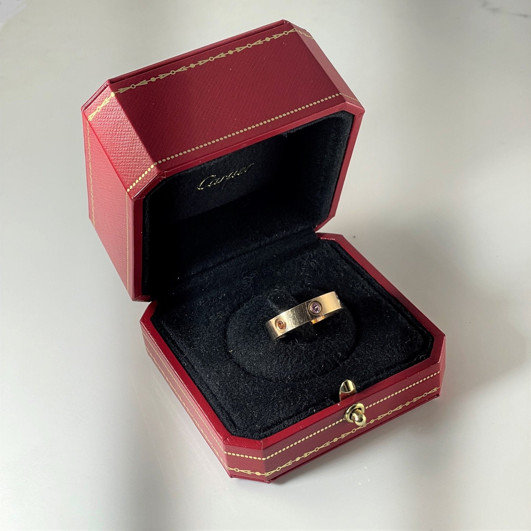 'Cartier' Love Ring, Multi Gemstone - 100 Ways