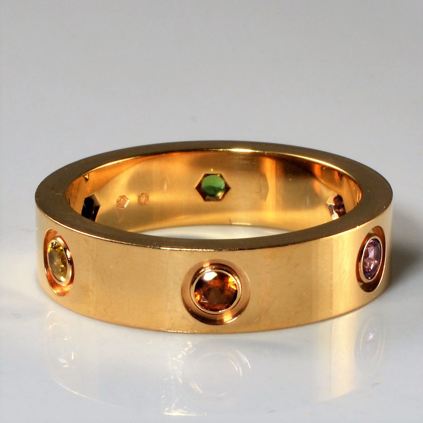 'Cartier' Love Ring, Multi Gemstone - 100 Ways