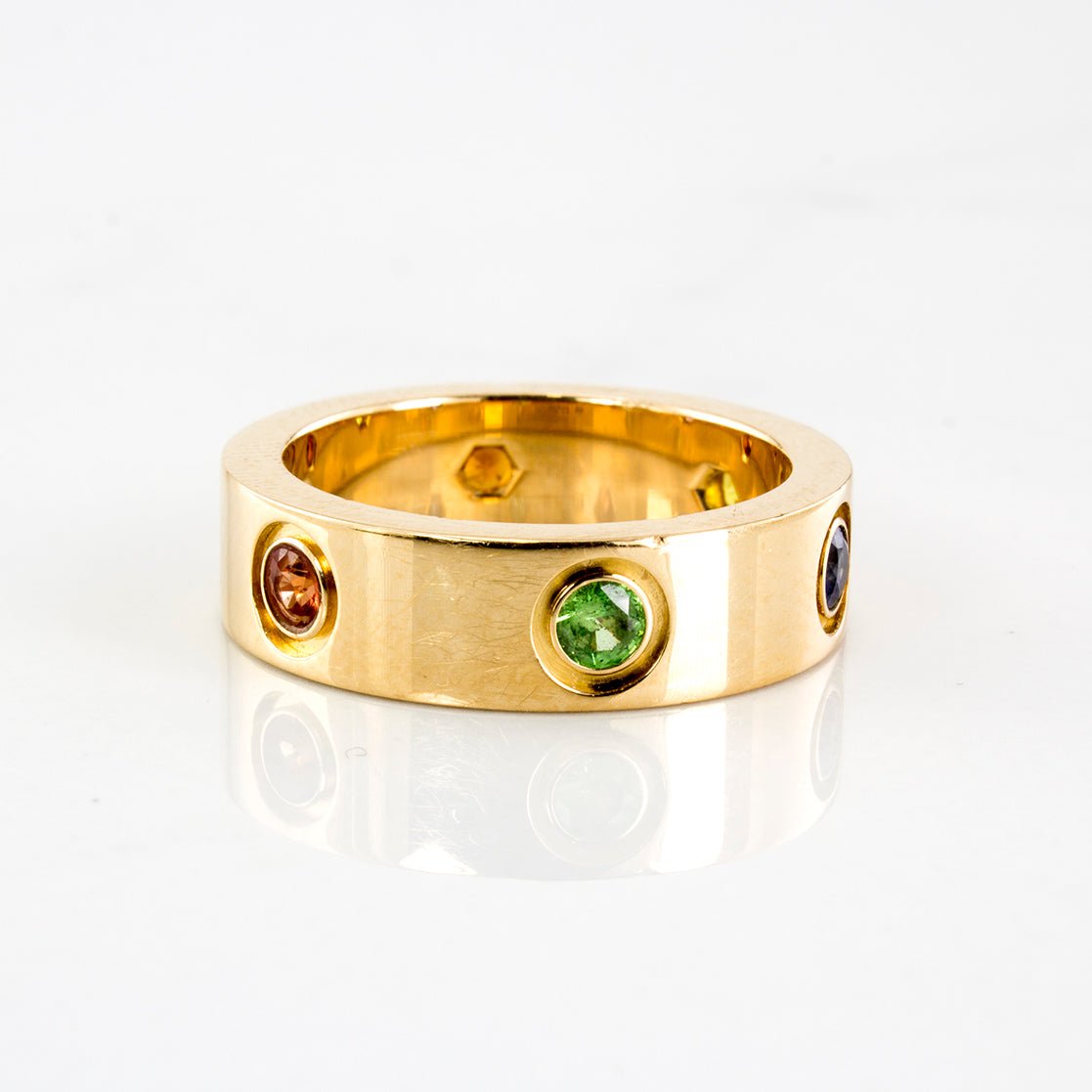 'Cartier' Love Ring, Multi Gemstone - 100 Ways