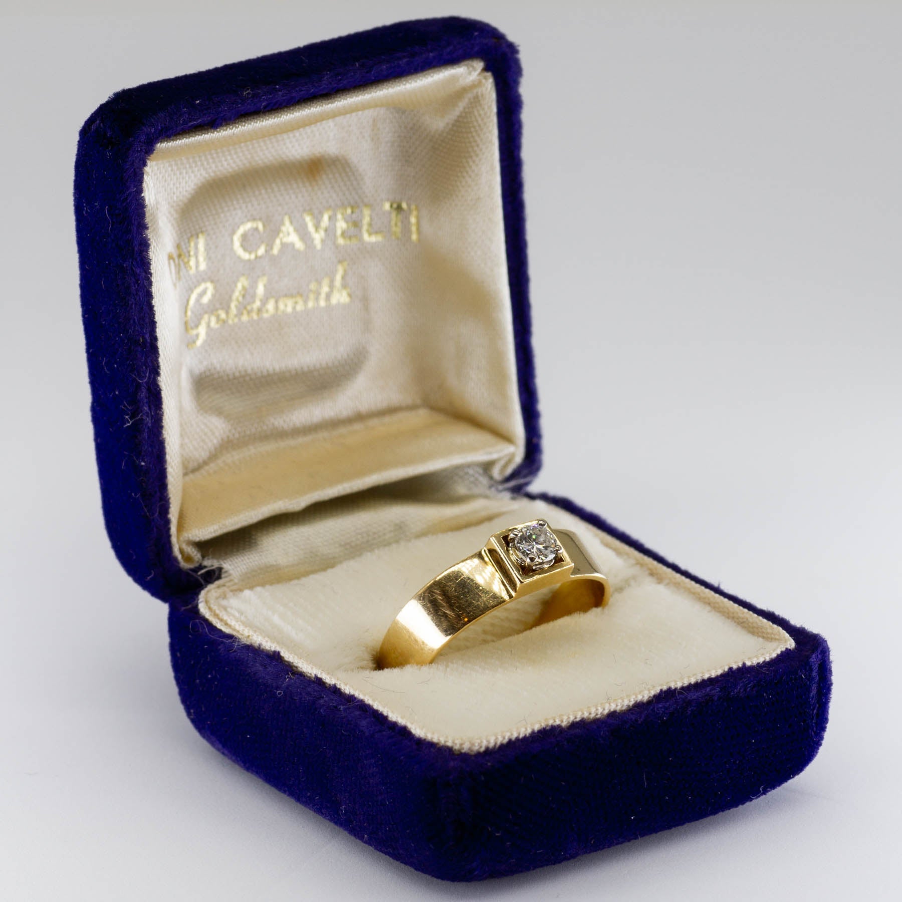 'Cavelti' 18K Diamond Ring | 0.23ctw | SZ 10.25 - 100 Ways