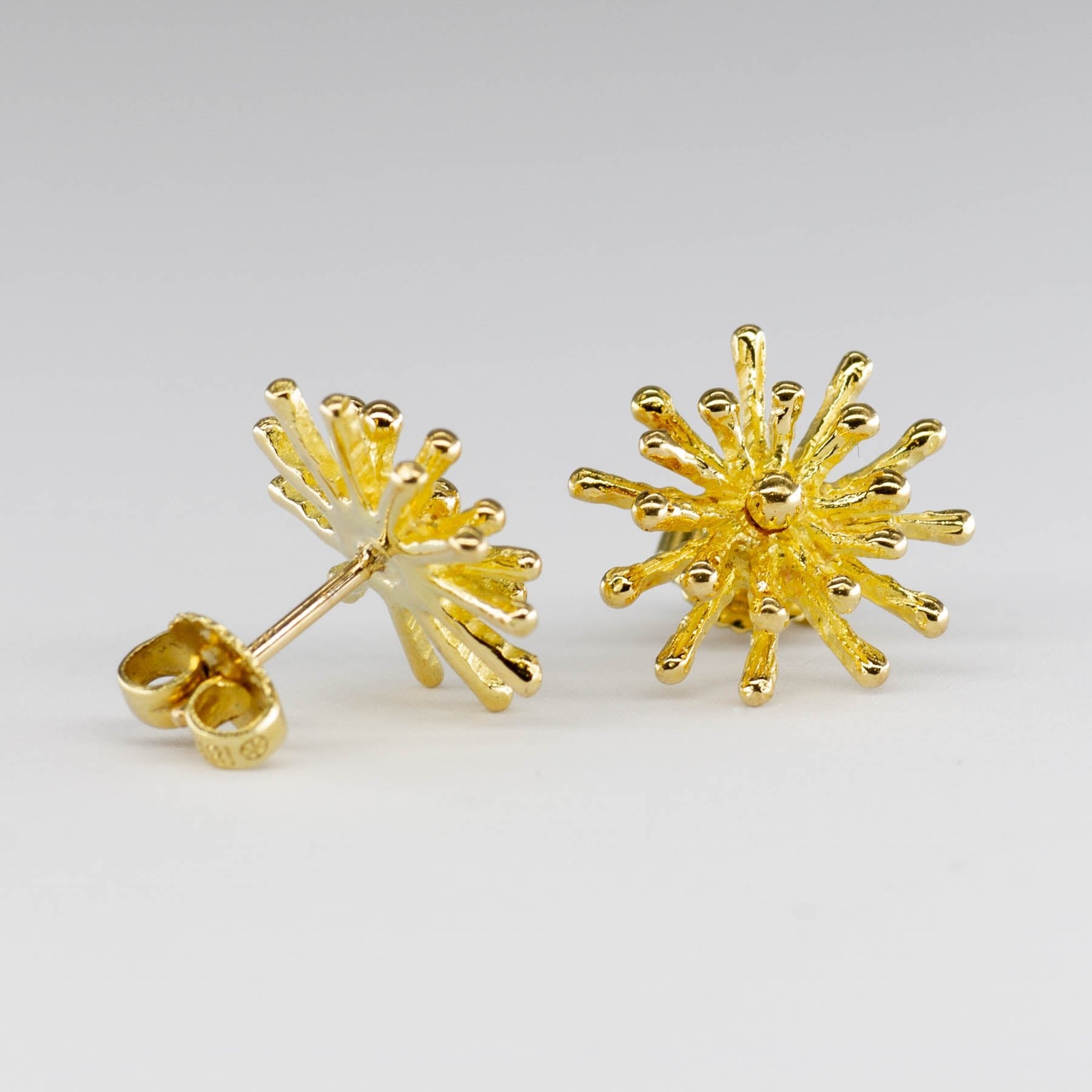 'Cavelti' Burst 18k Earrings | - 100 Ways