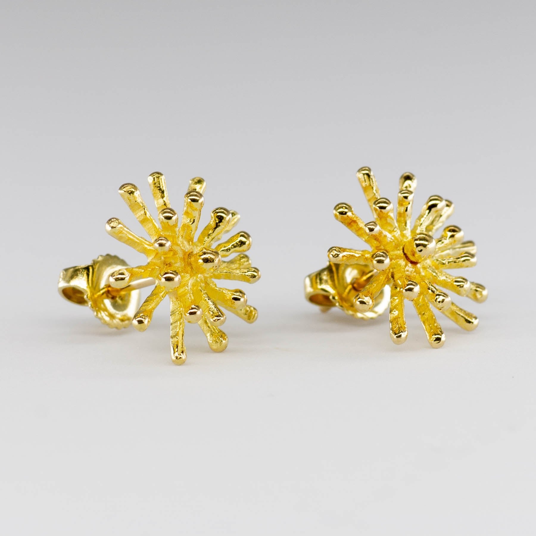 'Cavelti' Burst 18k Earrings | - 100 Ways