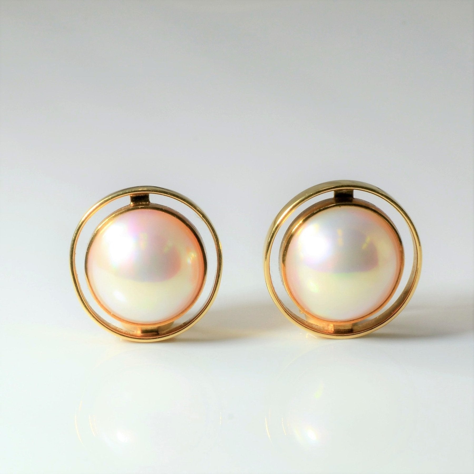 'Cavelti' Pearl Dome Earrings | - 100 Ways