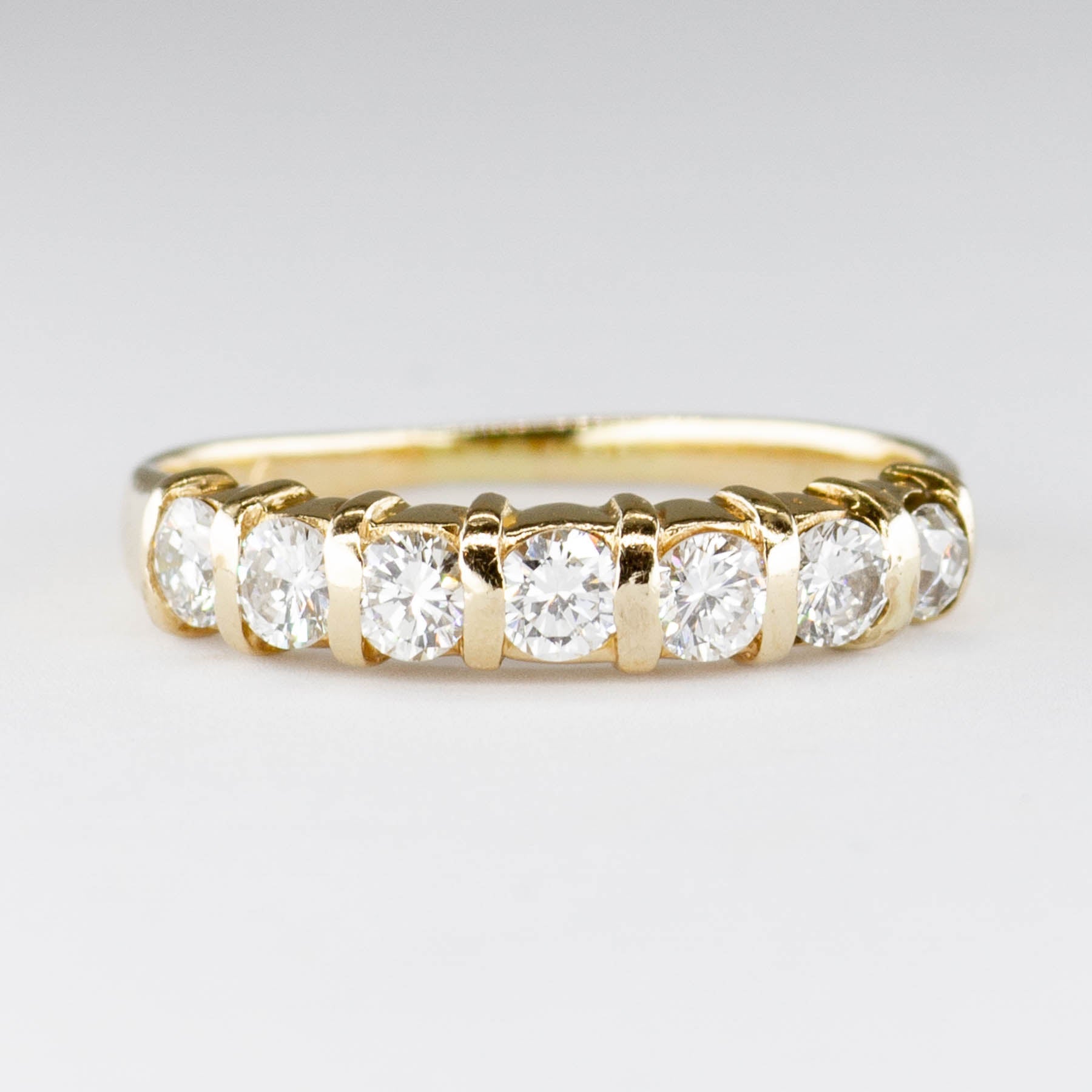 'Cavelti' Seven Stone Diamond Ring | 0.50ctw | SZ 5.25 | - 100 Ways