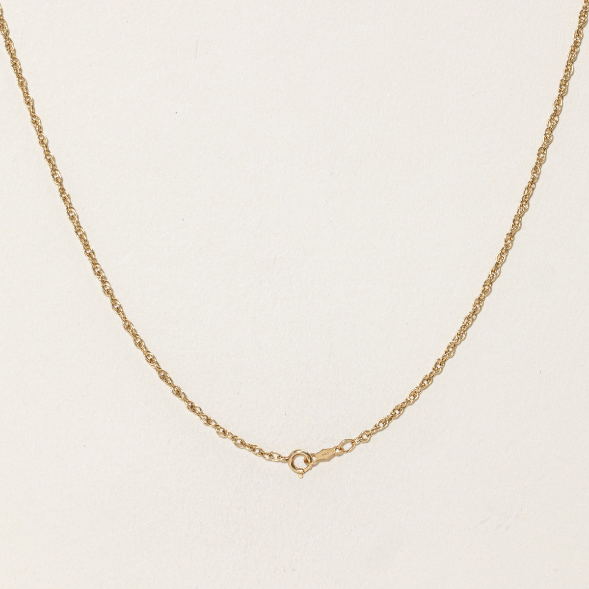 14k Yellow Gold Prince of Wales Chain | 1.75mm | 18"