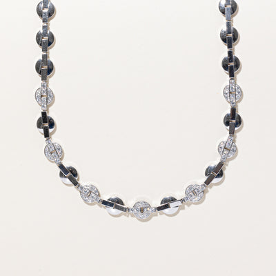 'Cartier' Himalaya Collection Diamond Necklace | 2.30ctw | 16