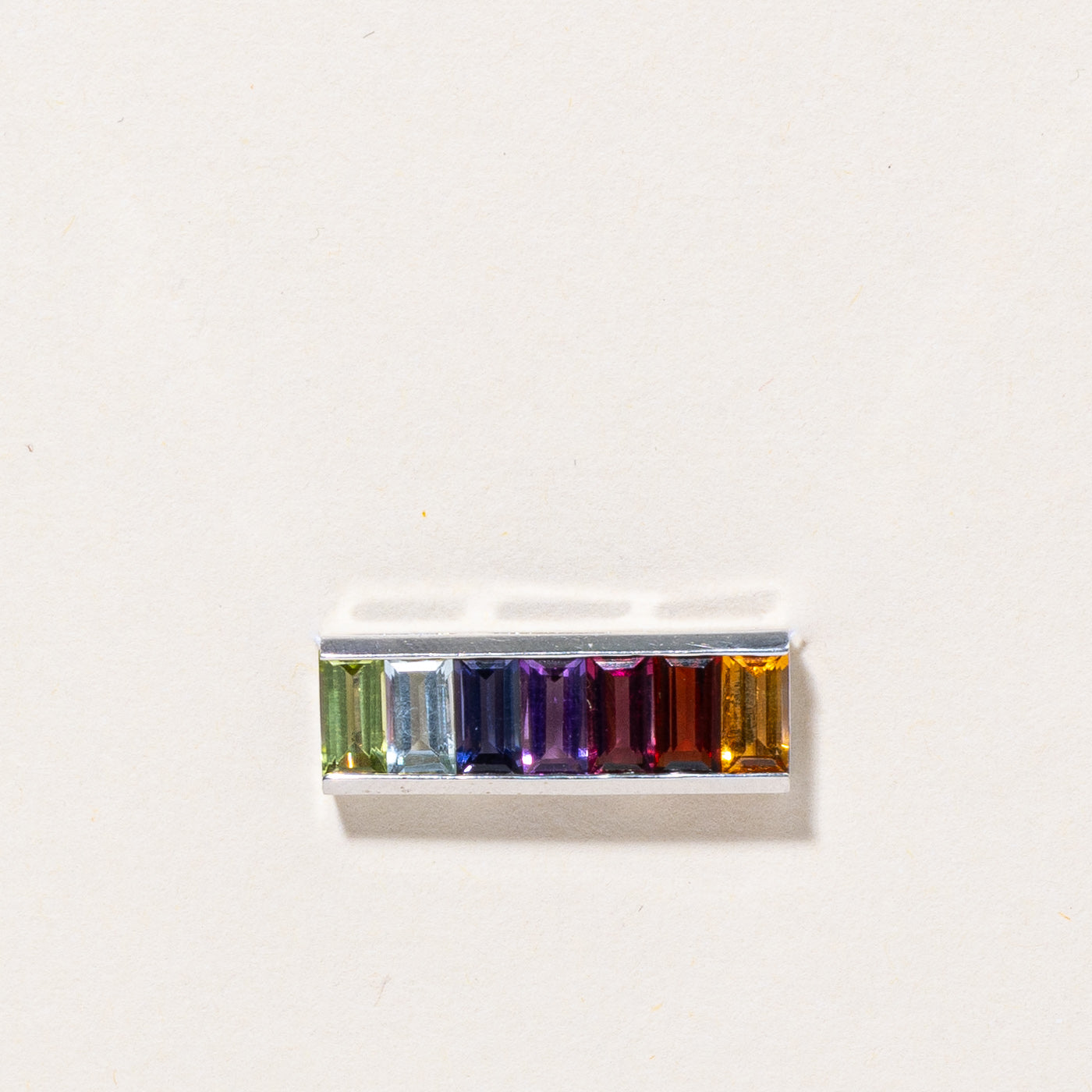 Multi Gem Rainbow Pendant | 1.74ctw |