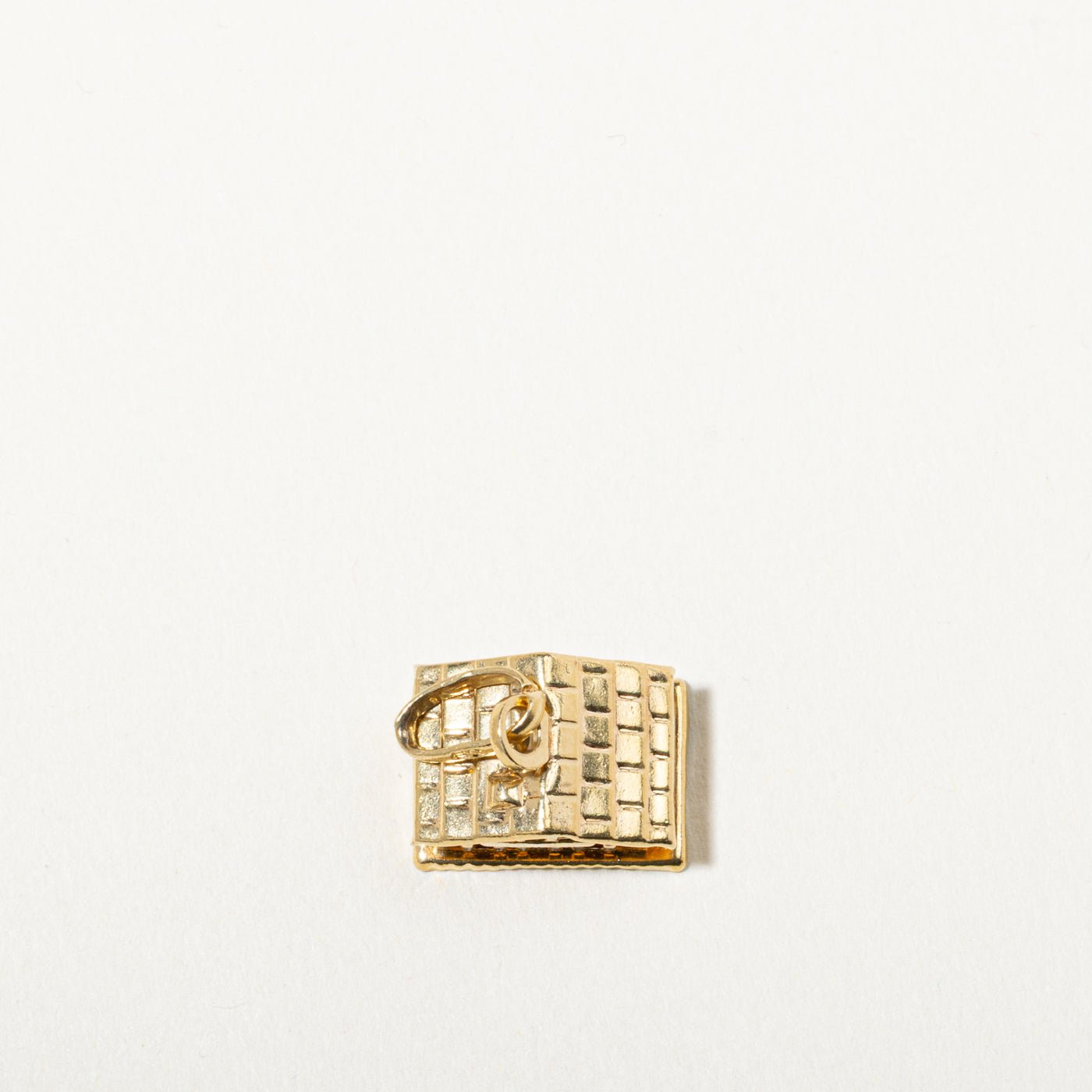 18k Yellow Gold Chalet with Heart Charm