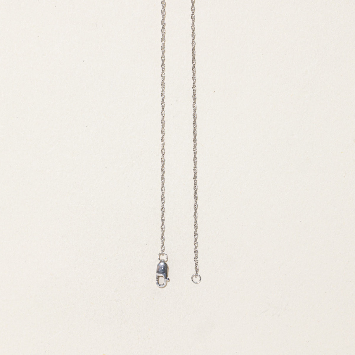 14k Diamond Plain Bar Pendant Necklace | 18"