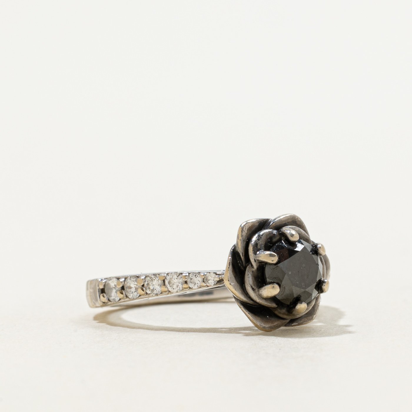 14K Ring with .58ct Diamond