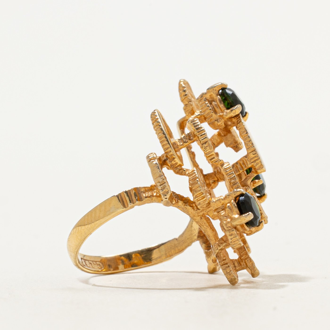 9K Ring with Tourmaline