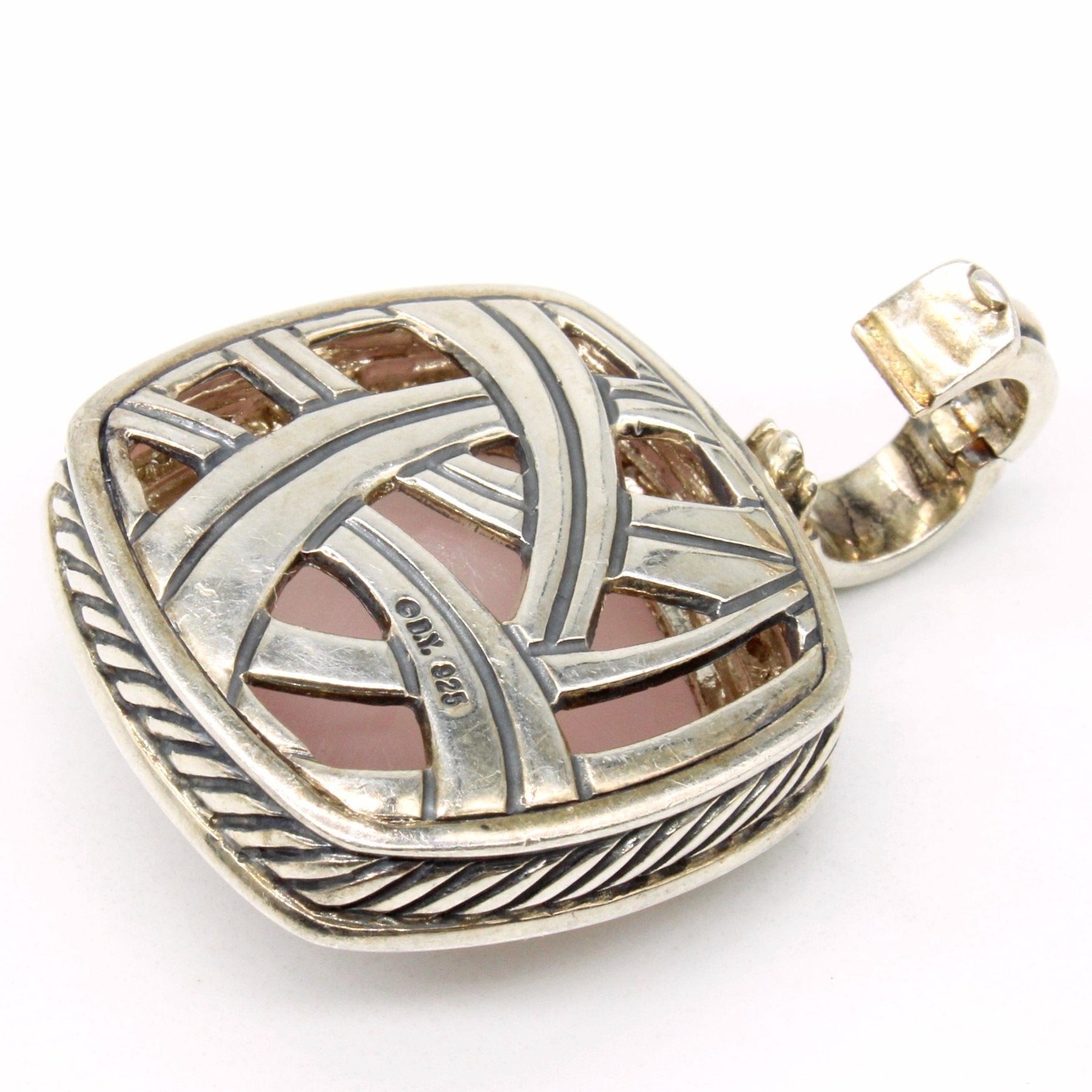 'David Yurman' Albion Cable Pendant | 30.00ct, 0.42ctw | - 100 Ways