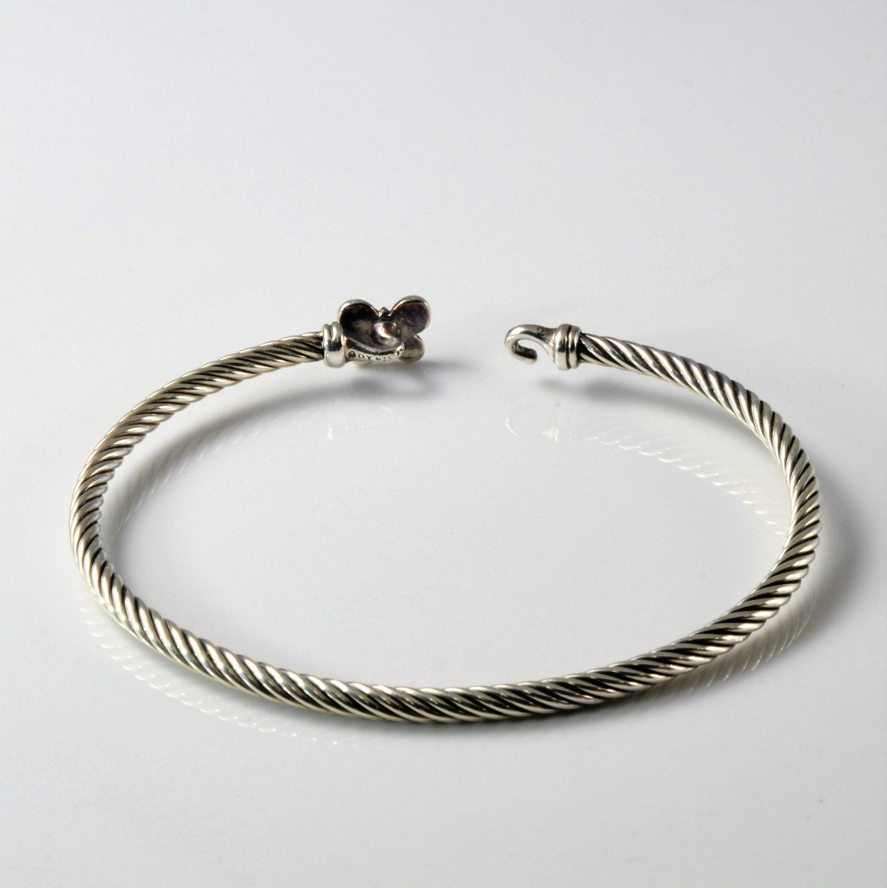 'David Yurman' Butterfly Cable Bracelet | 7" | - 100 Ways