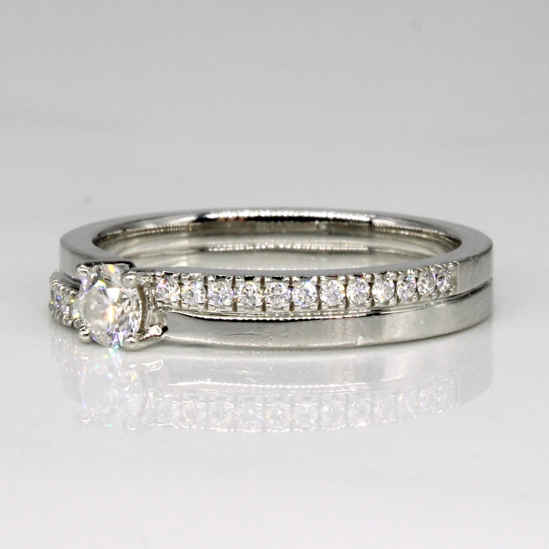 'De Beers' Diamond Engagement Ring | 0.30ctw | SZ 5.75 | - 100 Ways