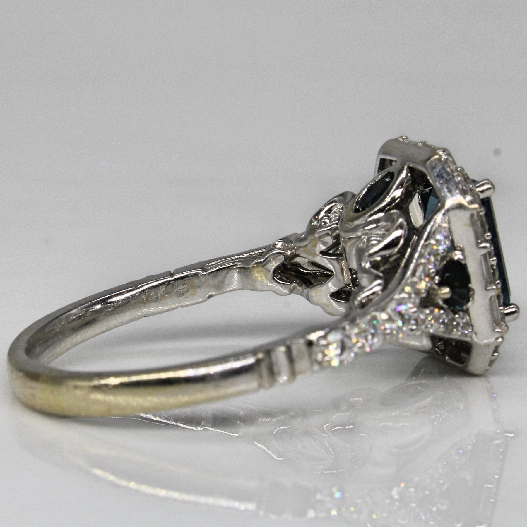 'Disney' Cinderella Topaz & Diamond Ring | 2.01ctw, 0.69ctw | SZ 8.5 | - 100 Ways