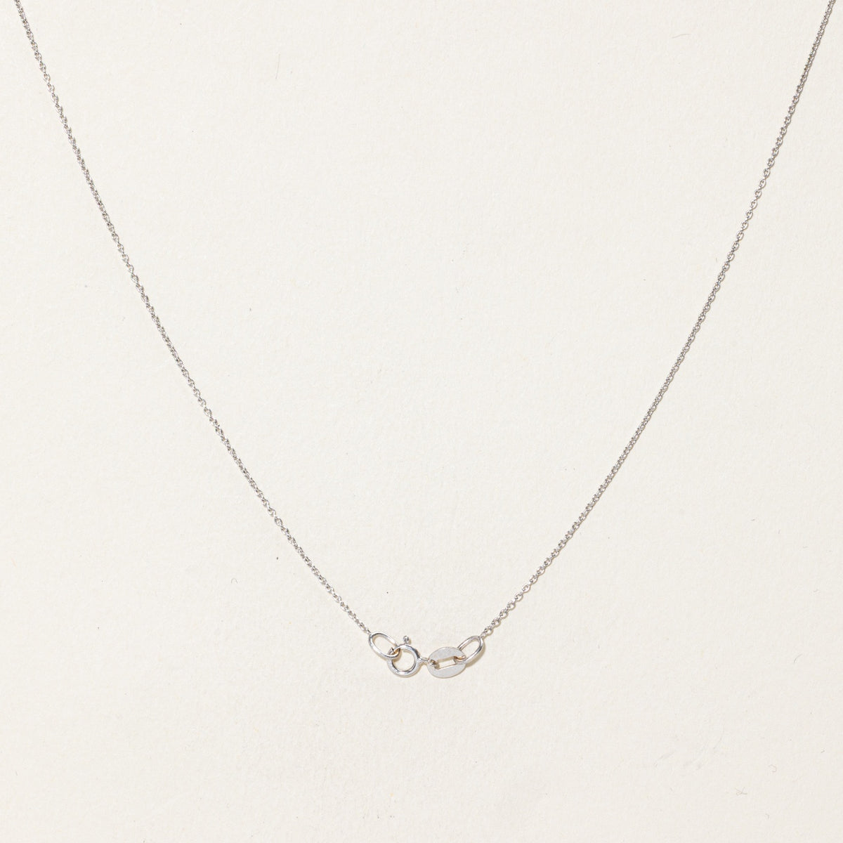 18k Accent Diamond Floral Pendant Necklace | 16"