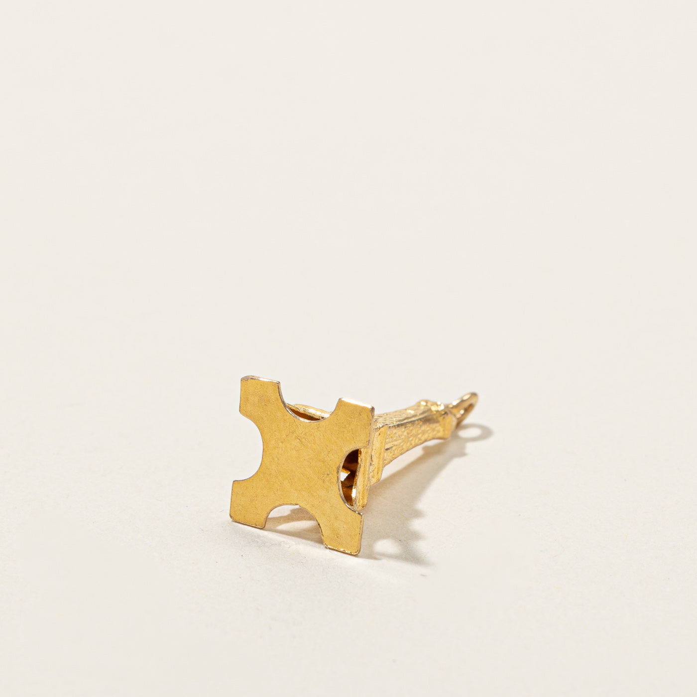 18k Eiffel Tower Gold Charm