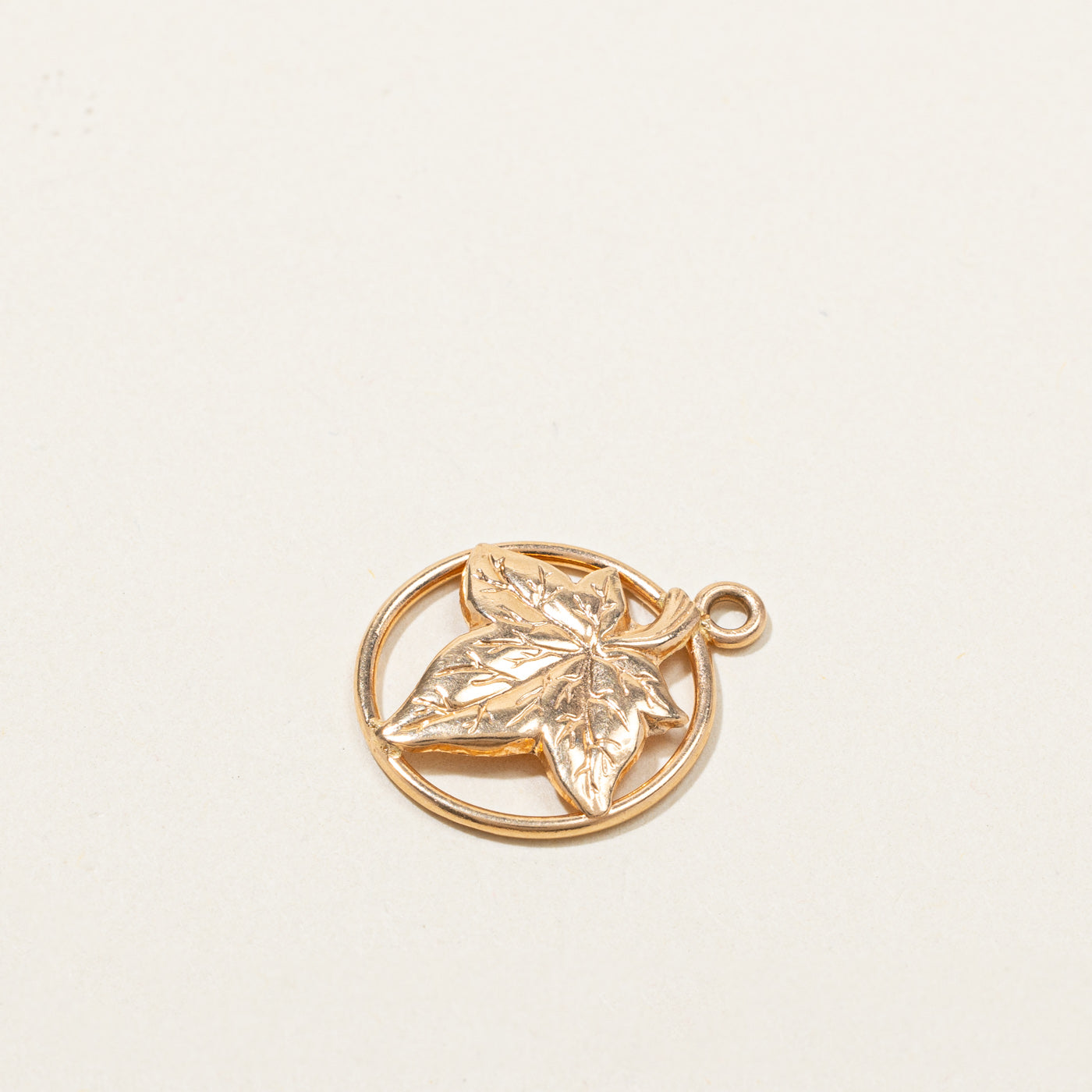 18k Maple Leaf Charm