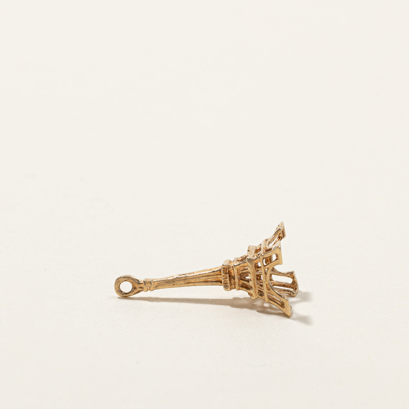 14k Eiffel Tower Charm