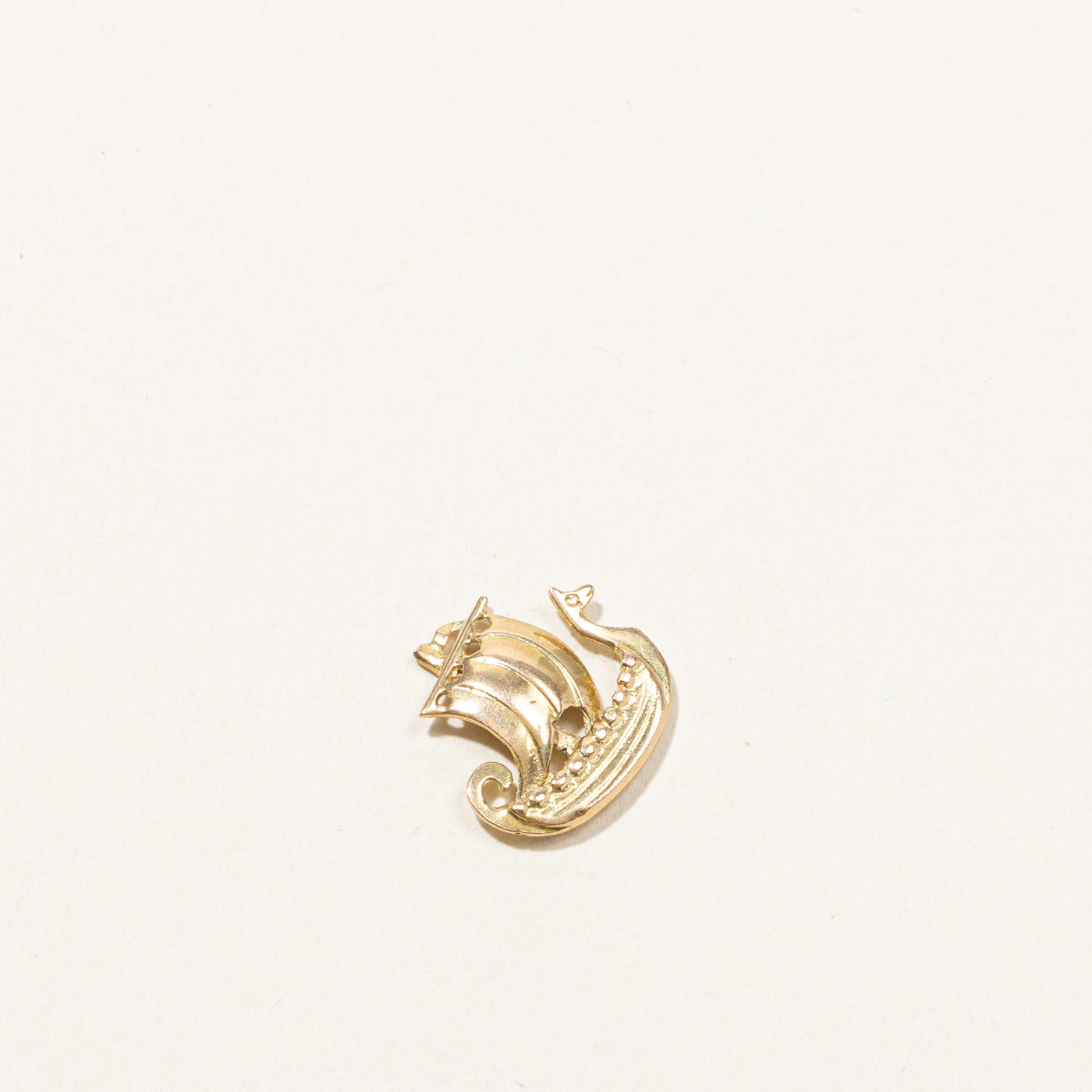 14k Sailing Ship Gold Charm