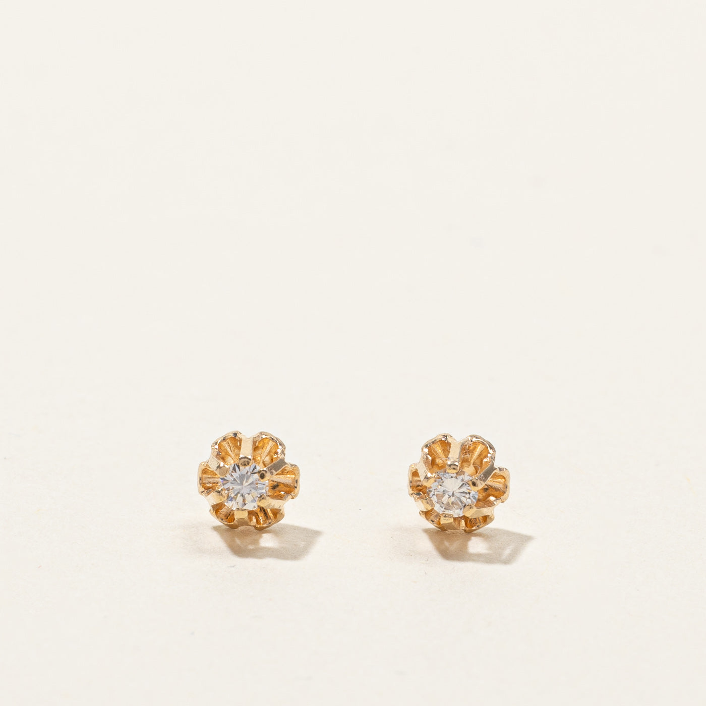 Diamond Stud Earrings | 0.08ctw |