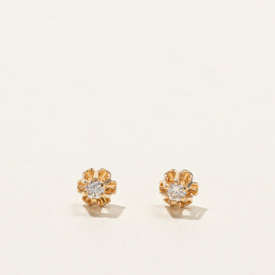 Diamond Stud Earrings | 0.08ctw |