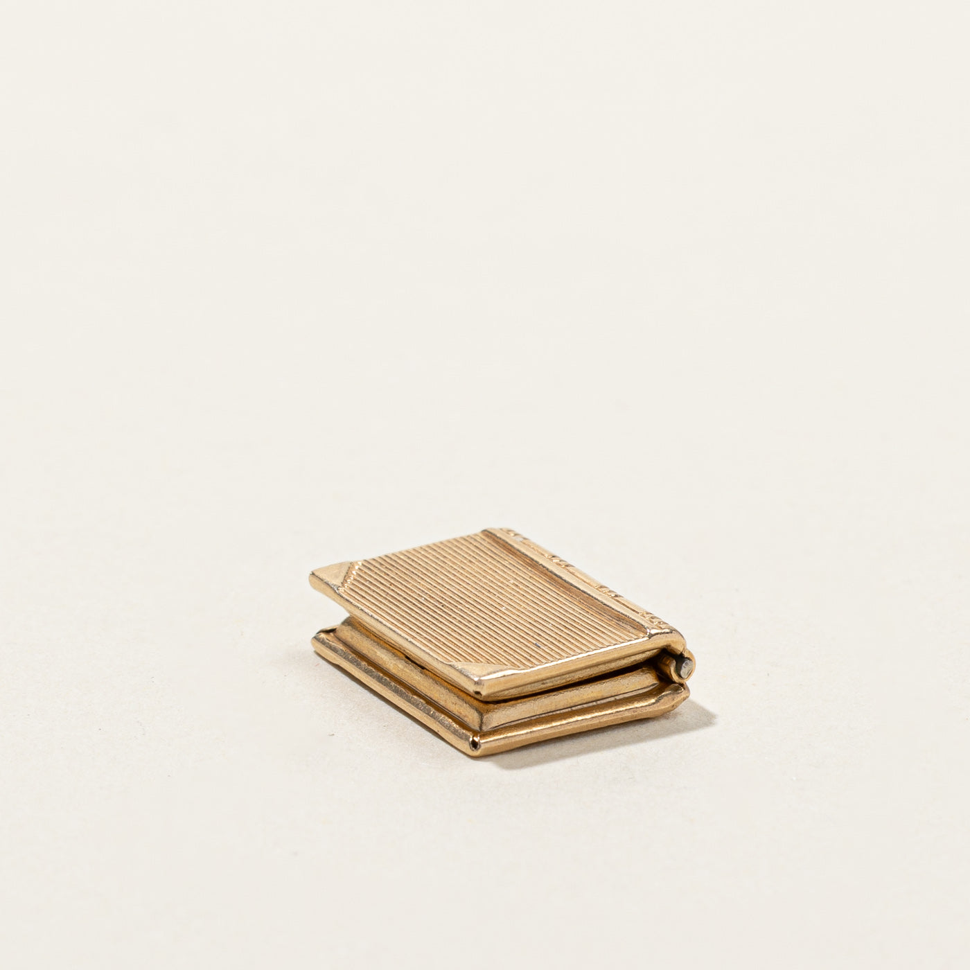 14k Gold Bible Charm