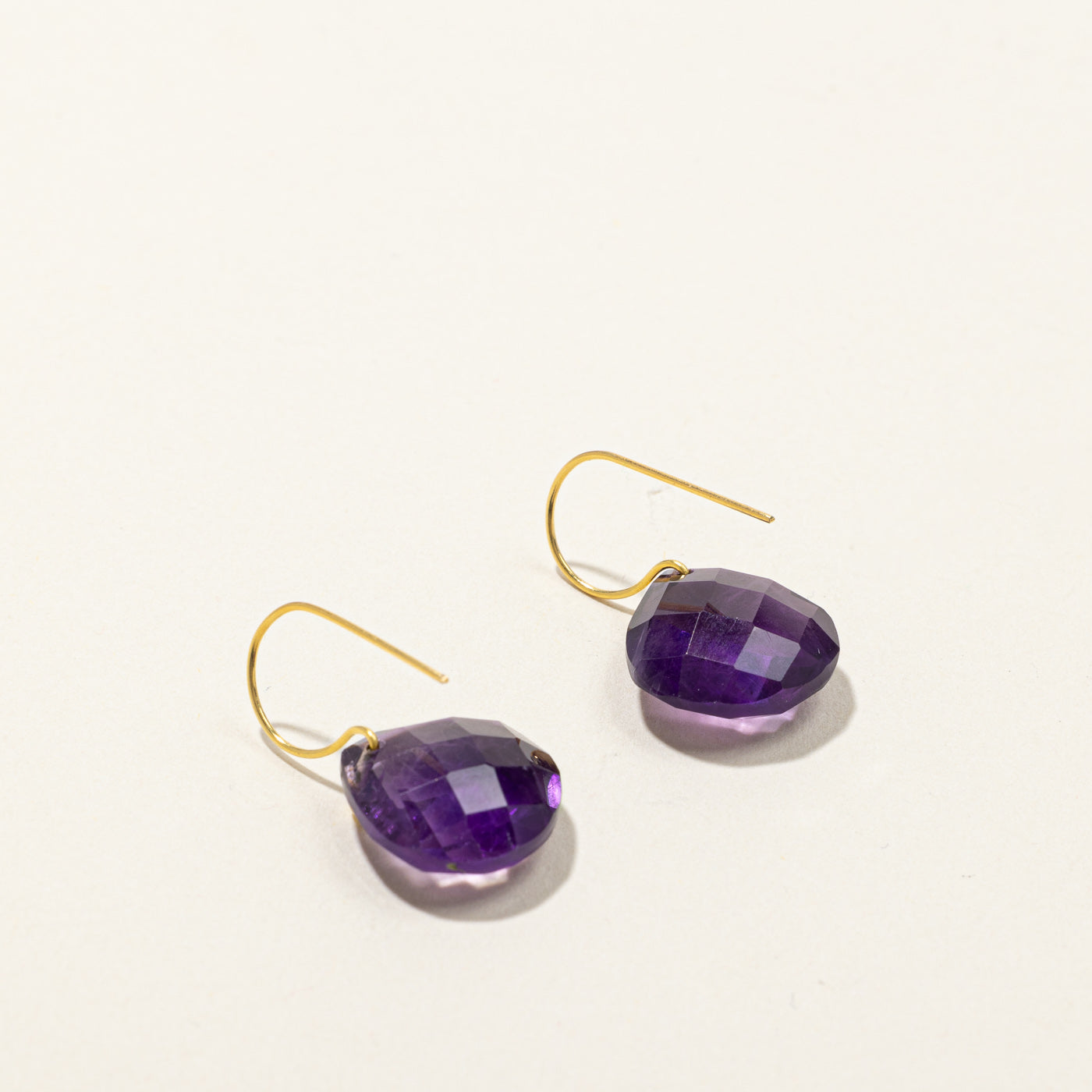 Amethyst Dangle Earrings | 12.00ctw |