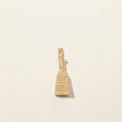 14k Statue of Liberty Charm