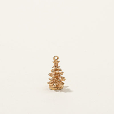 10k Gold Tree Charm