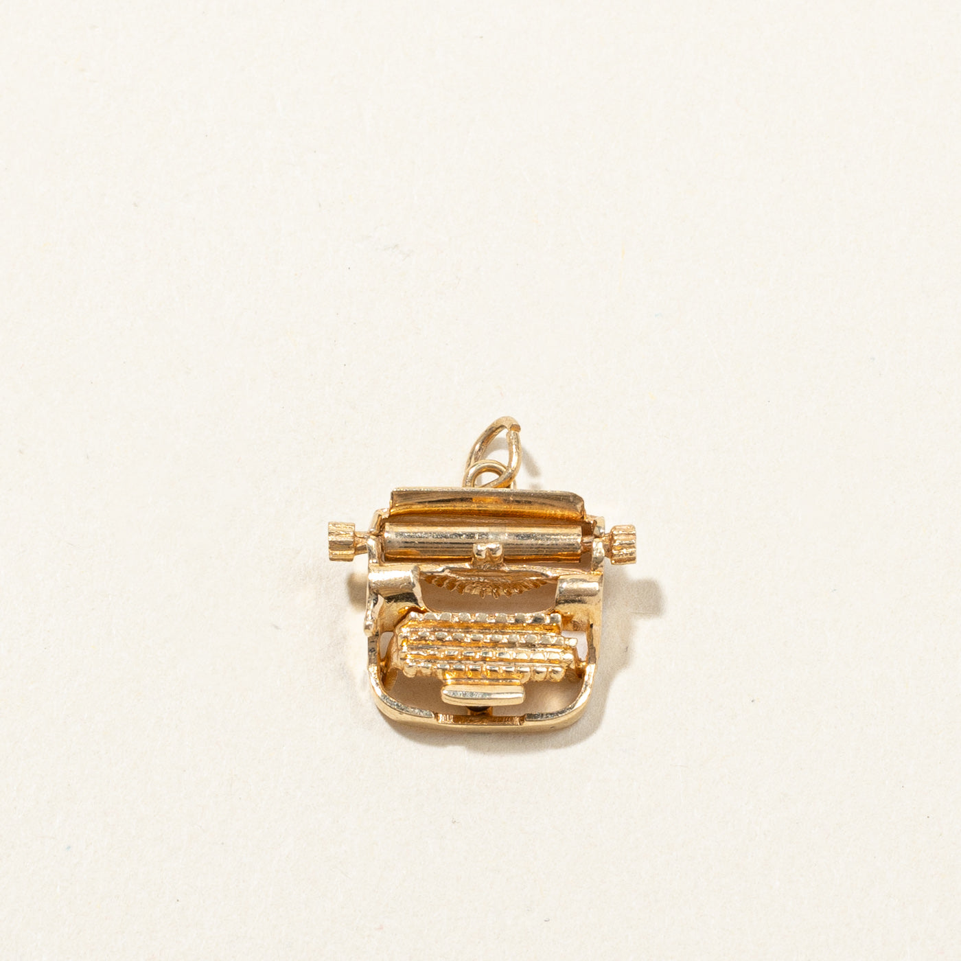 10k Gold Typewriter Charm