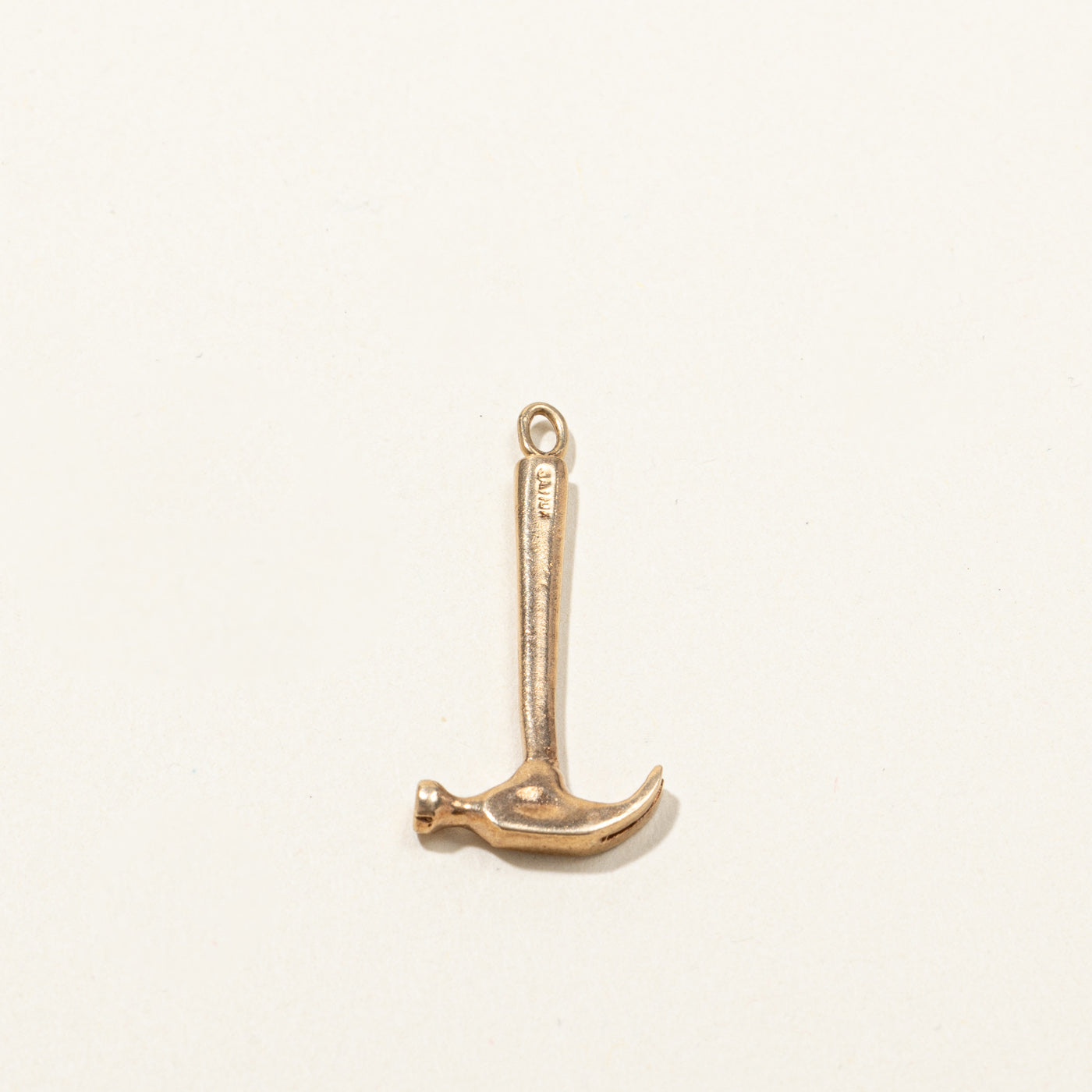 10k Gold Hammer Charm
