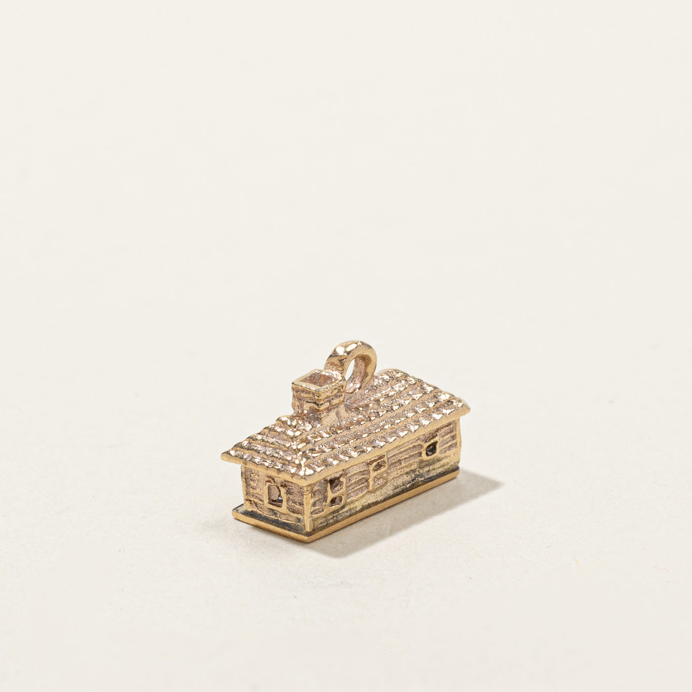 10k Gold House Charm