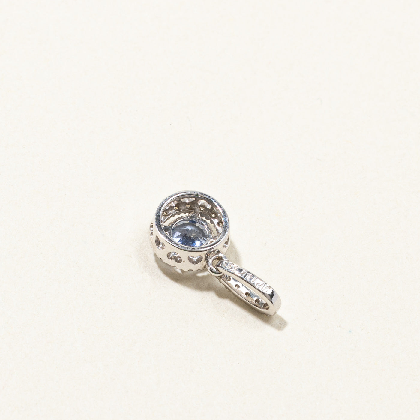 Sapphire & Diamond Pendant | 0.28ct | 0.04ctw |