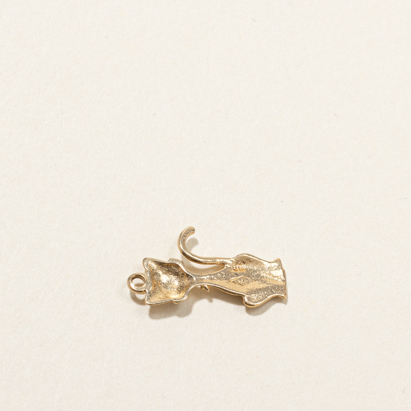 10k Gold Cat Charm