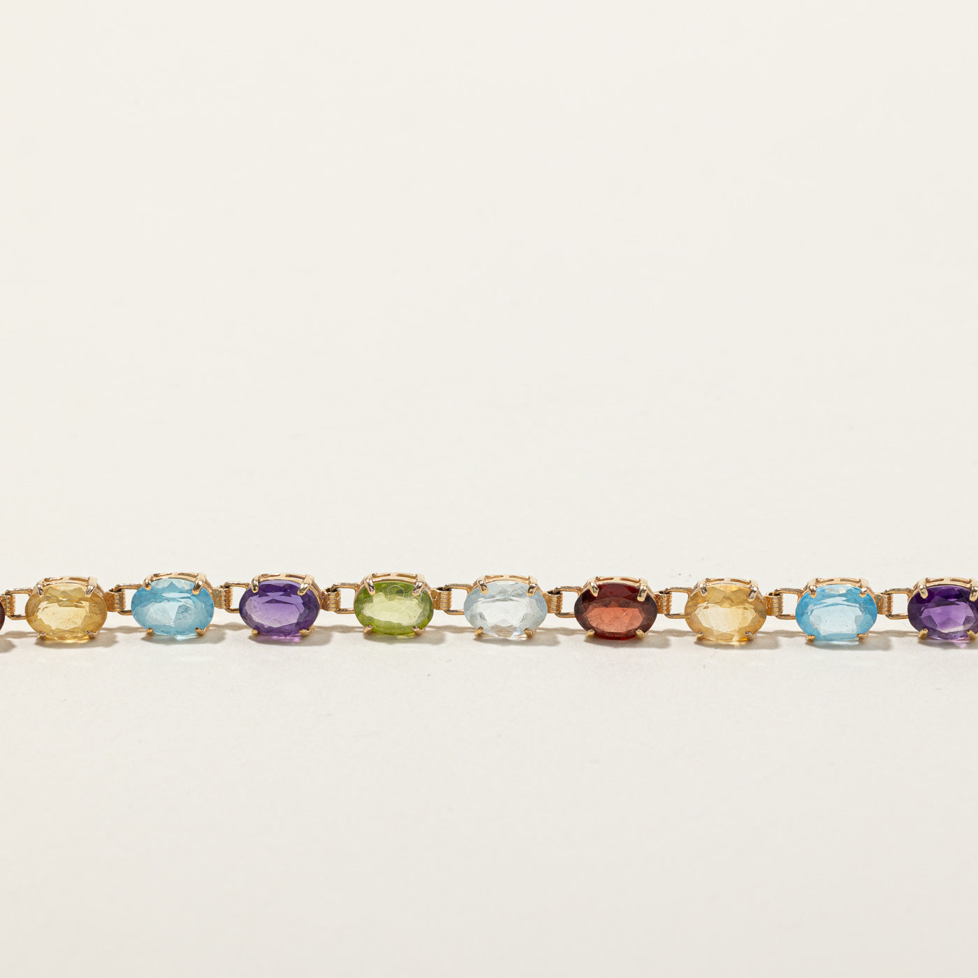 Multi Gemstones Bracelet | 7.5"|
