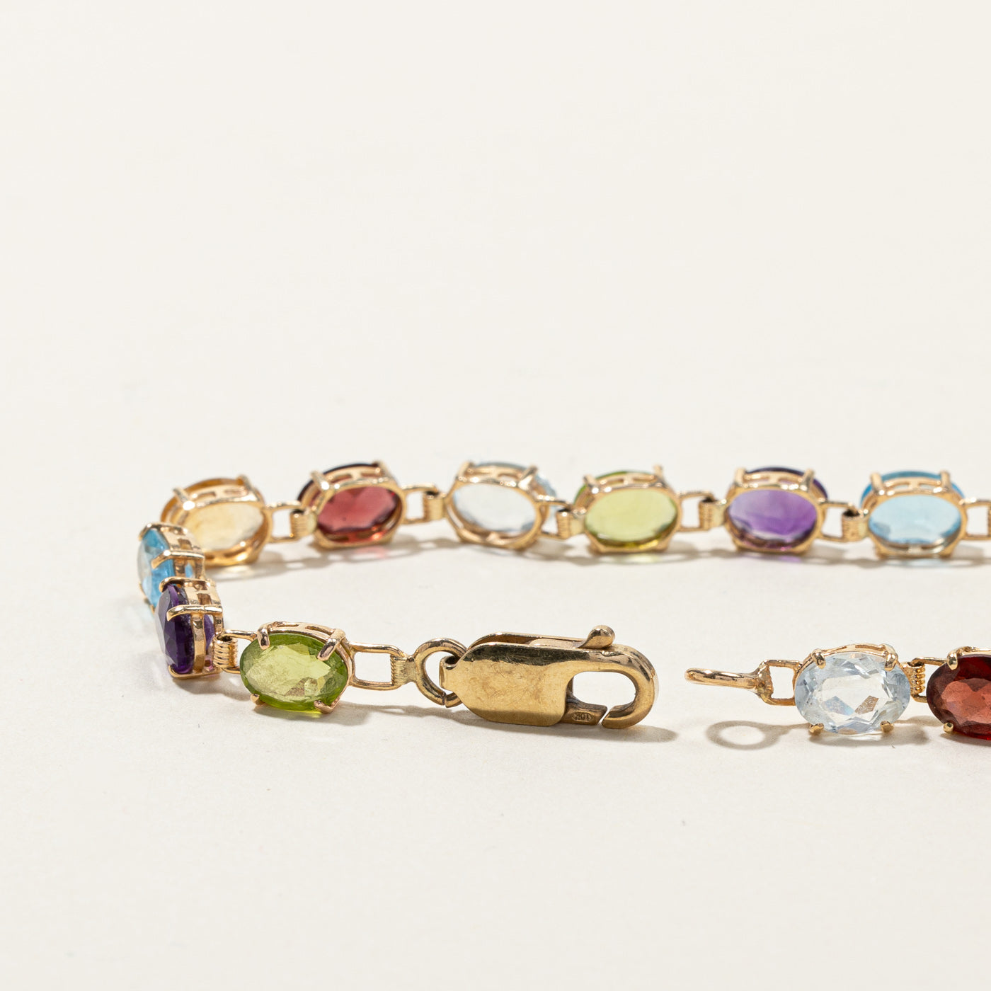 Multi Gemstones Bracelet | 7.5"|