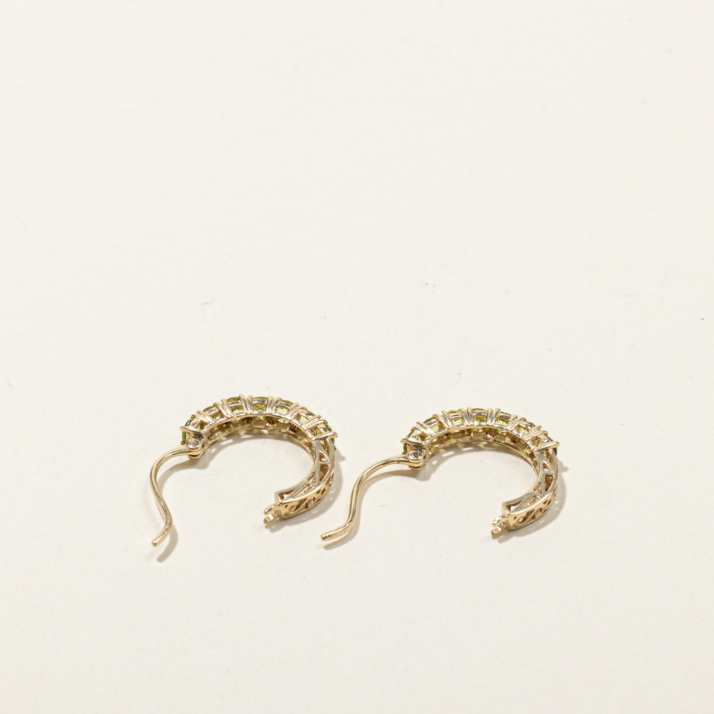 Peridot Huggie Earrings | 1.25ctw |