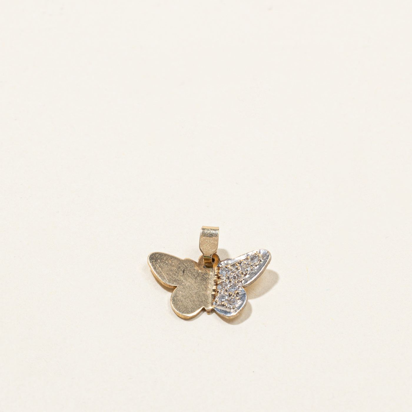Diamond Butterfly Pendant | 0.08ctw |