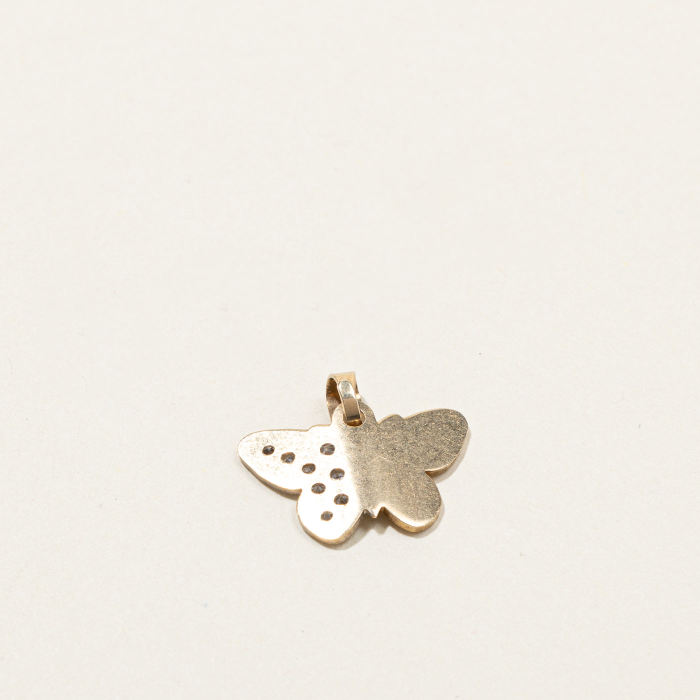 Diamond Butterfly Pendant | 0.08ctw |