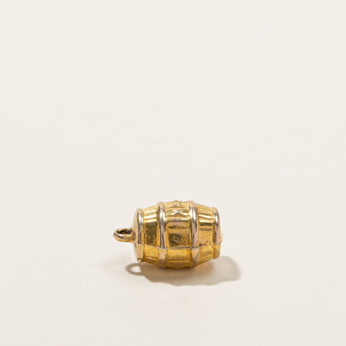 1953 Birmingham 9k Gold Barrel Charm