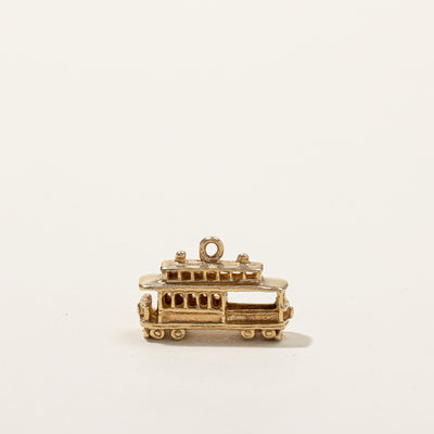 14k San Francisco Cable Car Charm