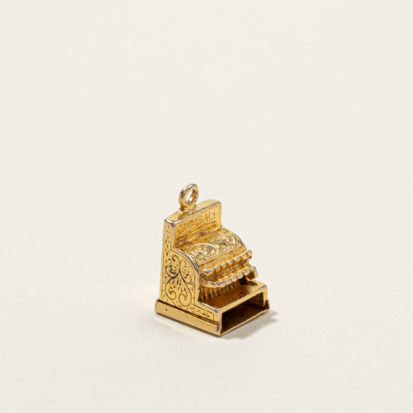1956 London 9k Gold Vintage Register Charm