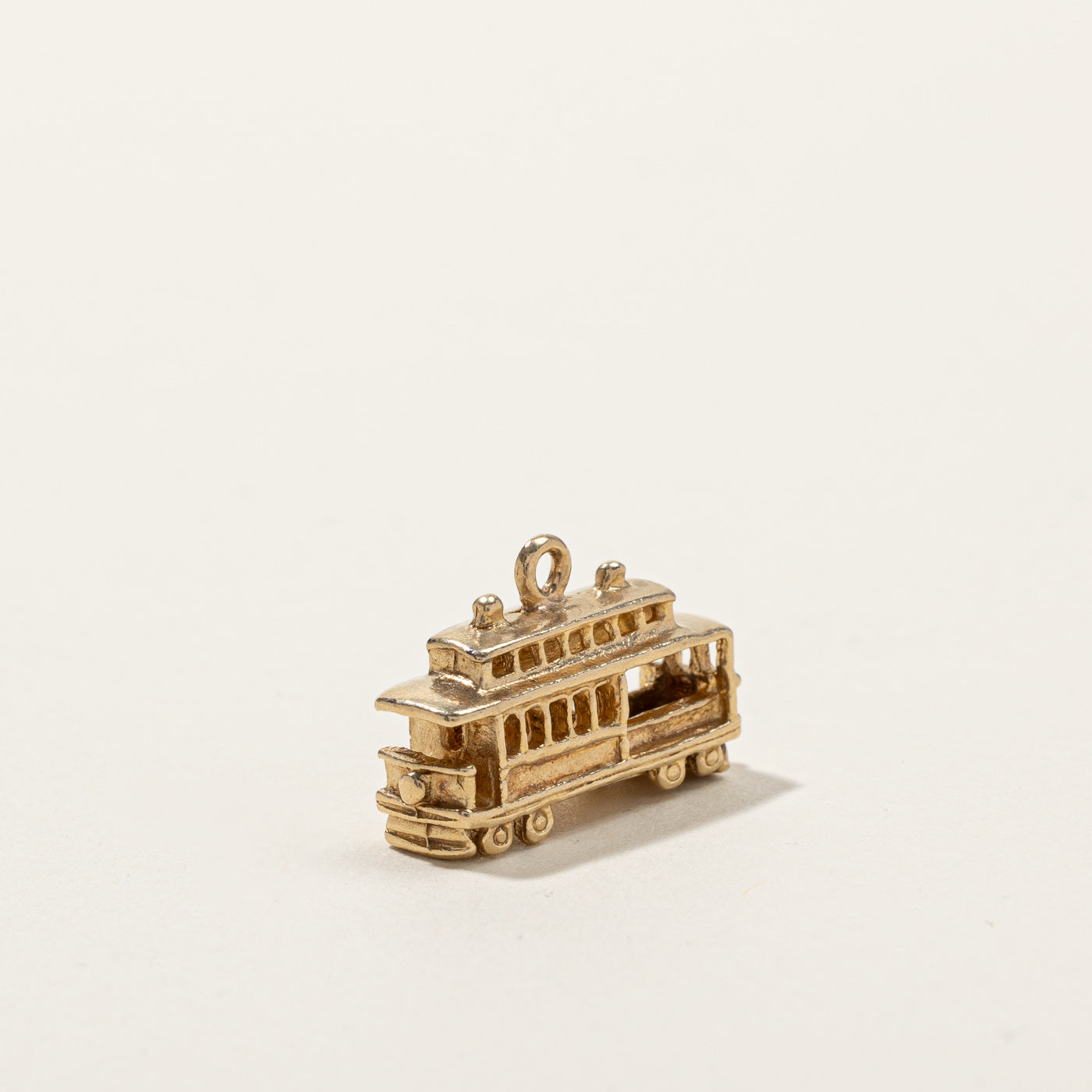 14k San Francisco Cable Car Charm