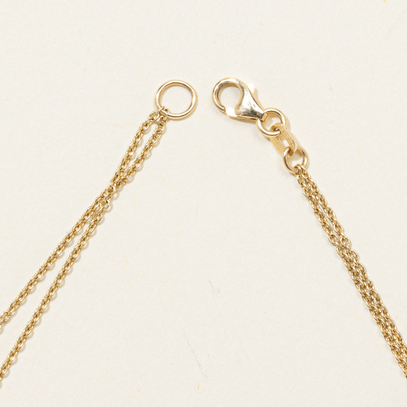 14k Bezel Set Diamond Cable Link Bracelet | 8mm | 6.5"