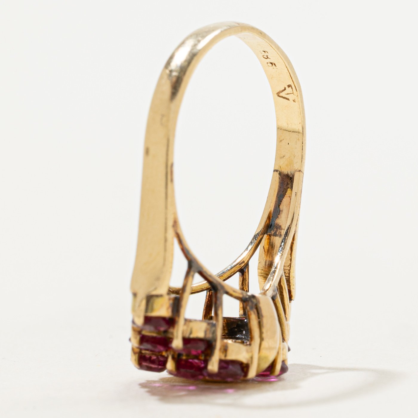 14K Ring with Ruby