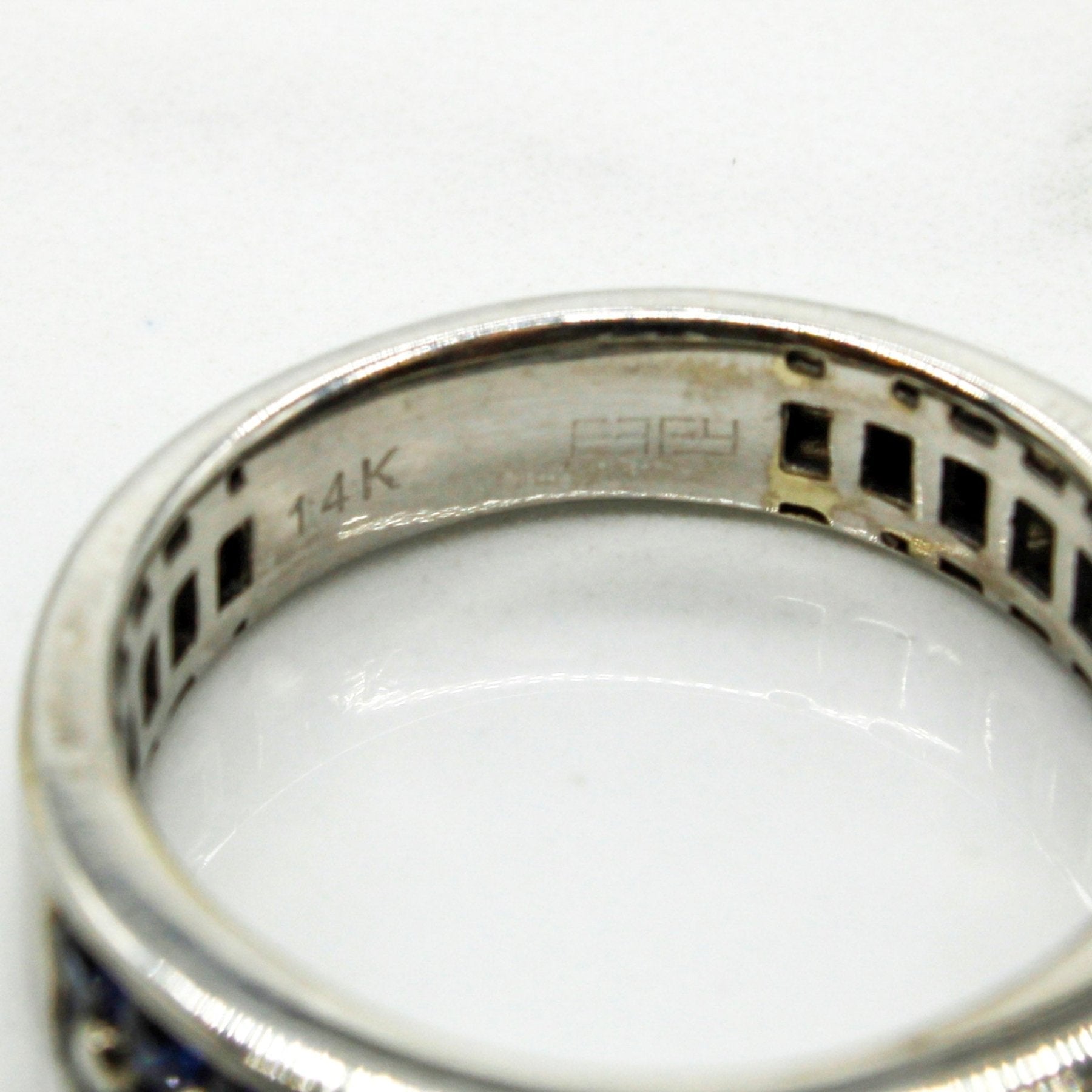 'Effy' Blue Sapphire & Diamond Ring | 1.44ctw, 0.05ct | SZ 9.75 | - 100 Ways