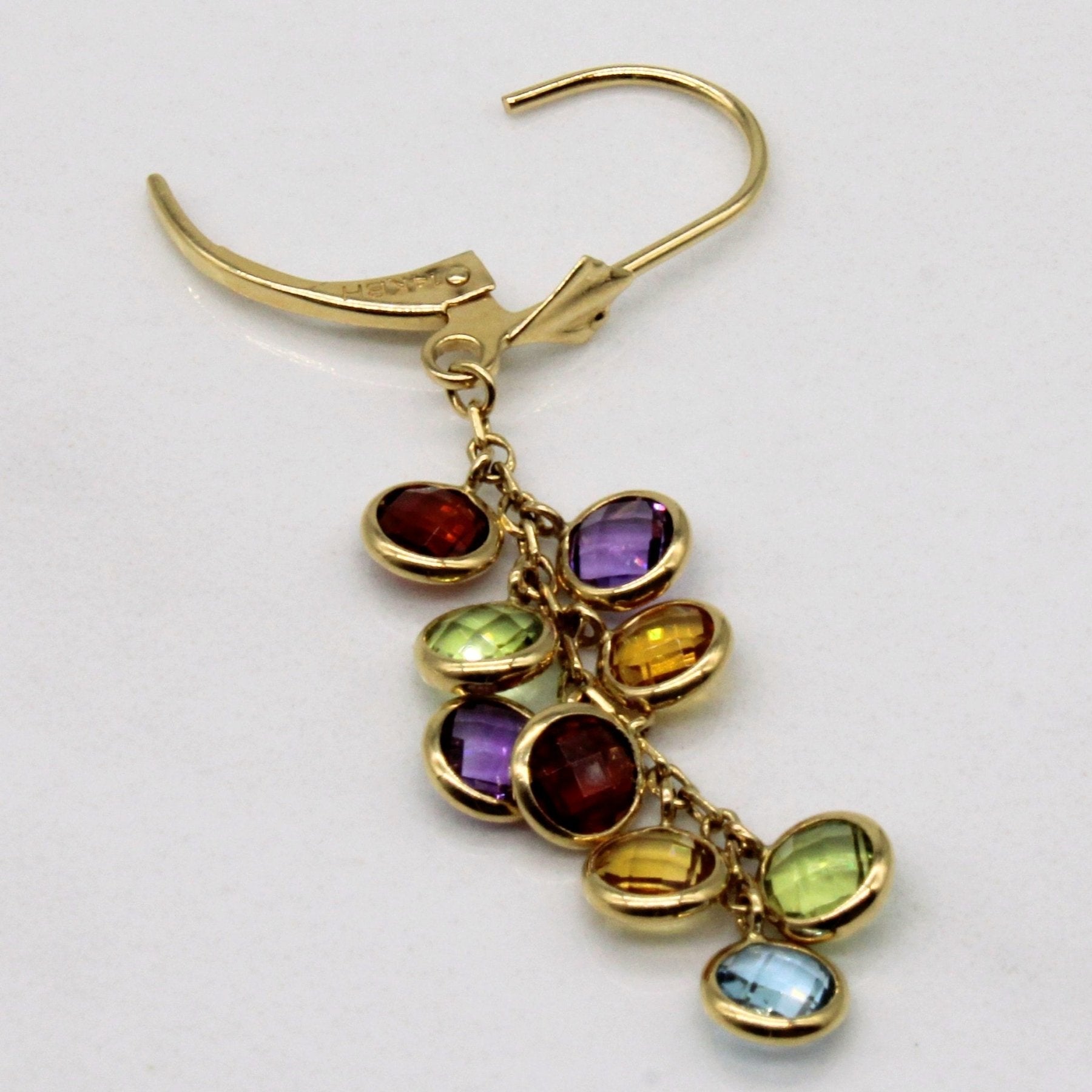 'Effy' Multi Gem Drop Earrings | 4.00ctw | - 100 Ways